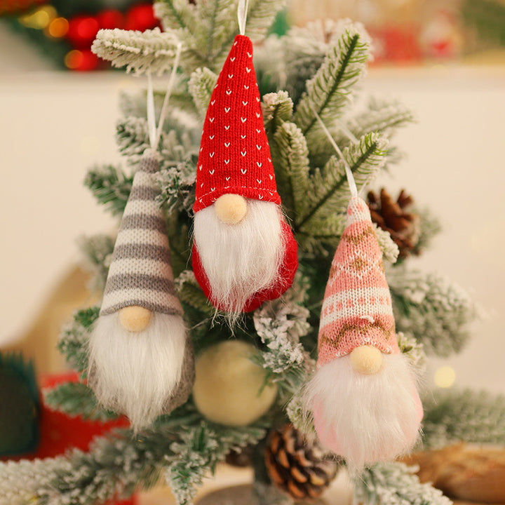 Dekorative Weihnachtsgnom Figur Karnz