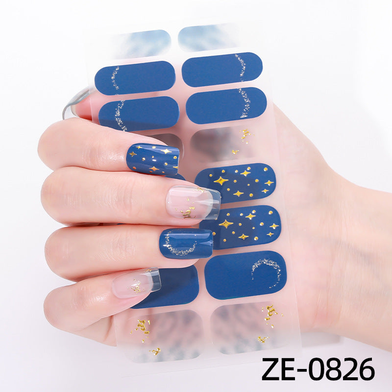 Sternen Ombre Nagel Wraps