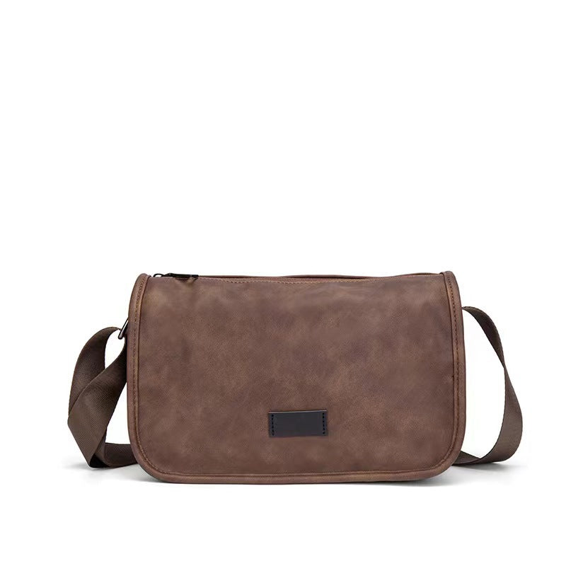 Minimalistische Leder Umhängetasche