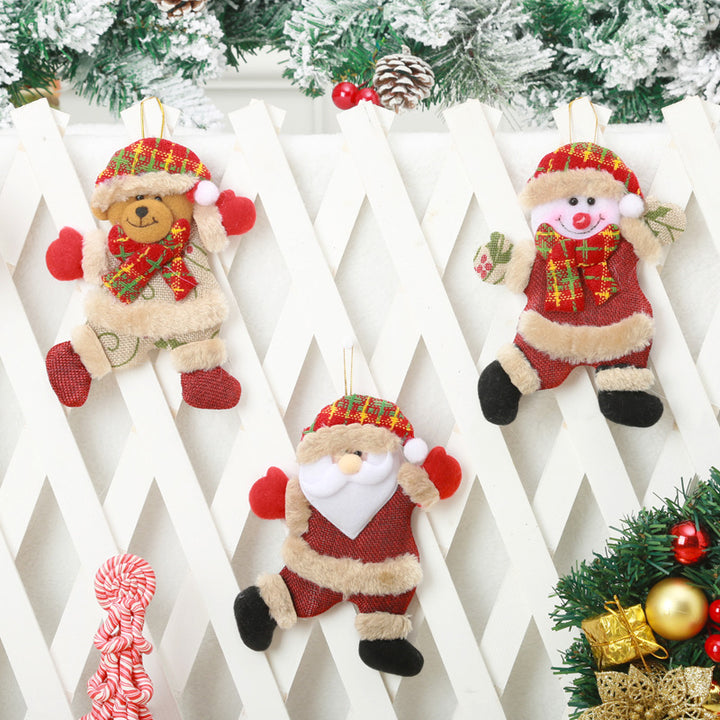 Dekorative Weihnachtsmann Anhänger Karnz