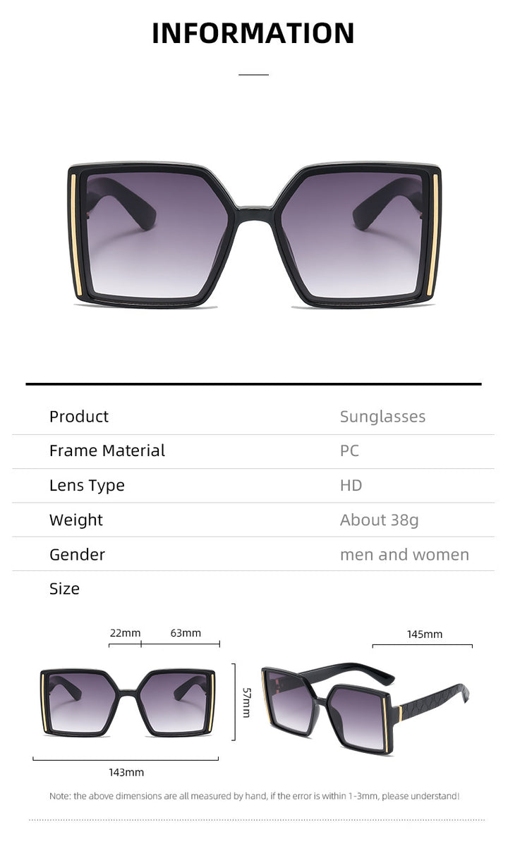 Damen modische Sonnenbrille im retro-inspirierten Design Karnz
