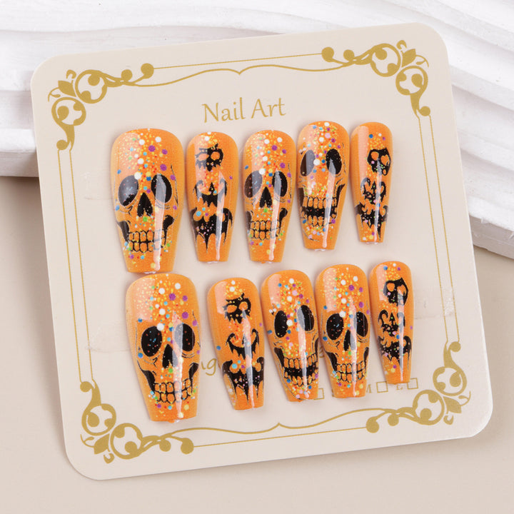 Halloween-Themen Glitter Nagelkunst Set Karnz