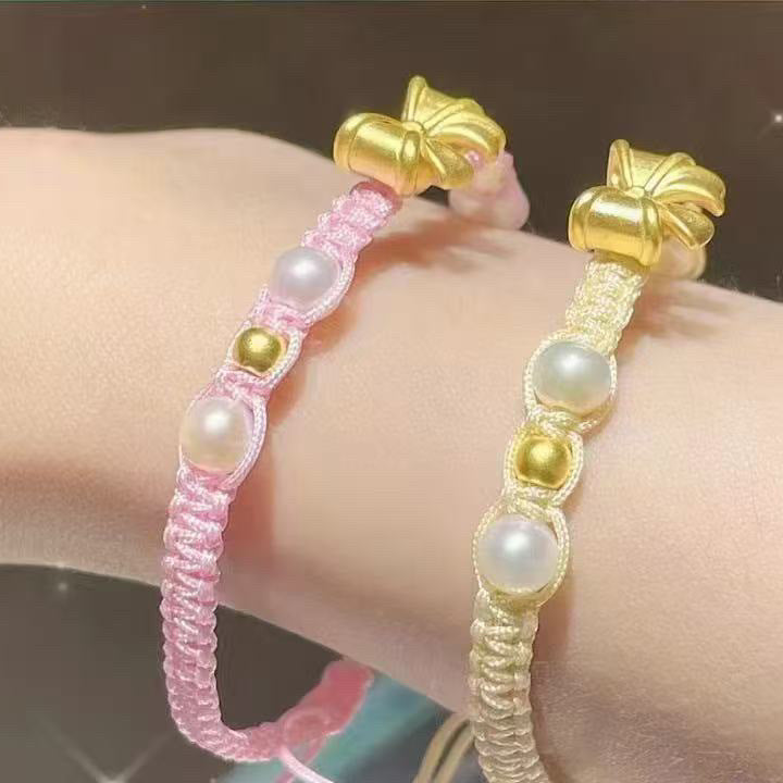 Verstellbares Schleifen-Charm-Armband Karnz 1788856994