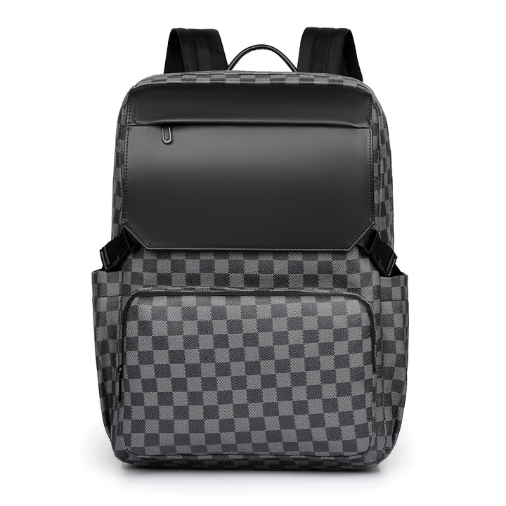 Moderner kariert Laptop-Rucksack
