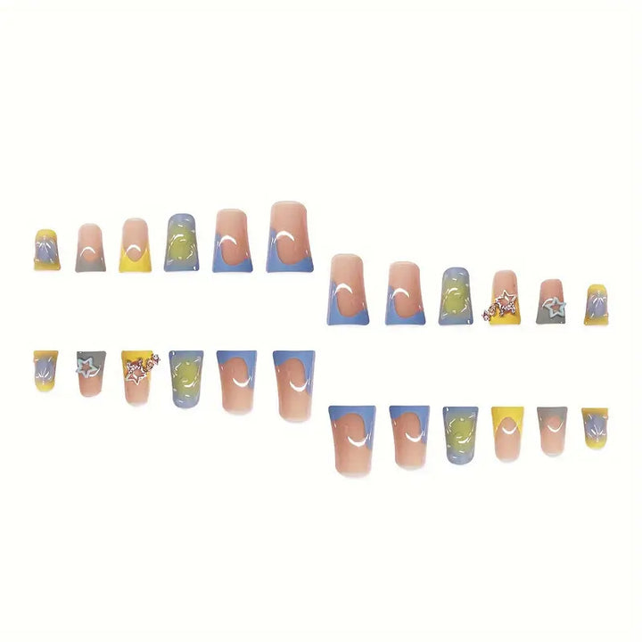 Kreatives Press-On Nagelkunst Set Karnz