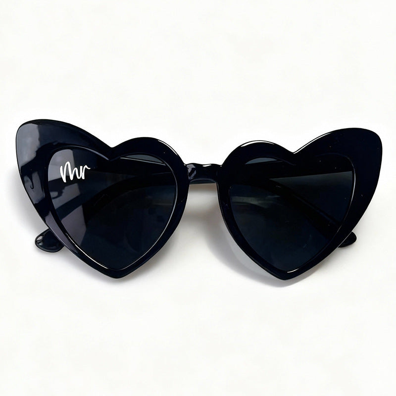 Stylische Herzrahmen-Sonnenbrille Karnz