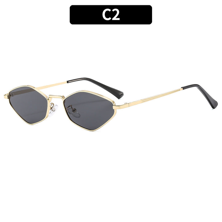 Stylische hexagonale Rahmen-Sonnenbrille