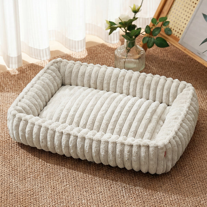 Luxuriöses Plüsch-Matratze-Hundebett