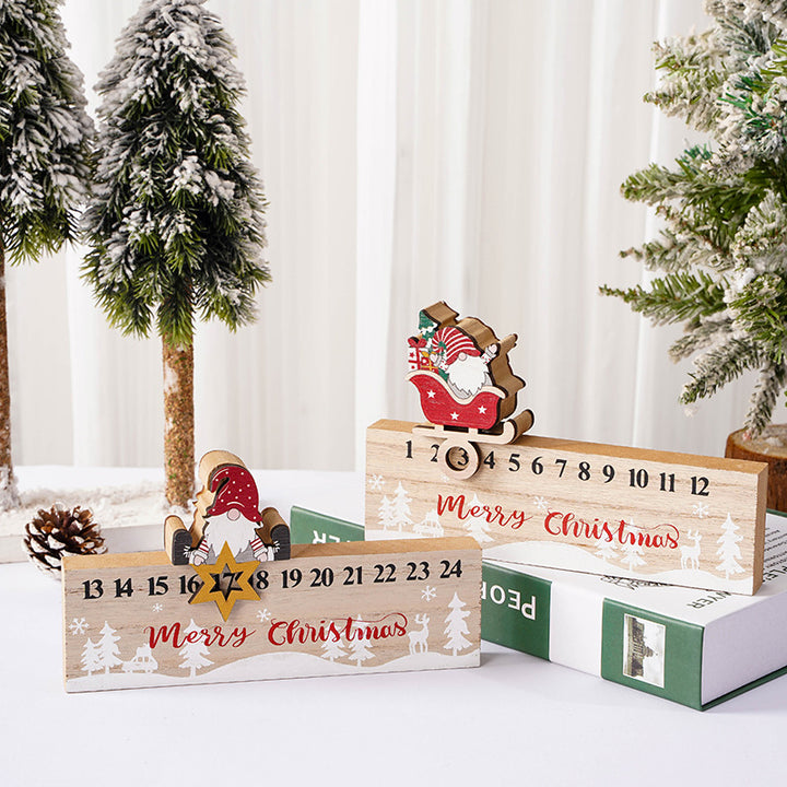 Adventskalender-Countdown Dekoration Karnz