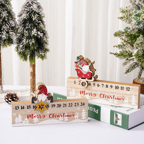 Adventskalender-Countdown Dekoration Karnz