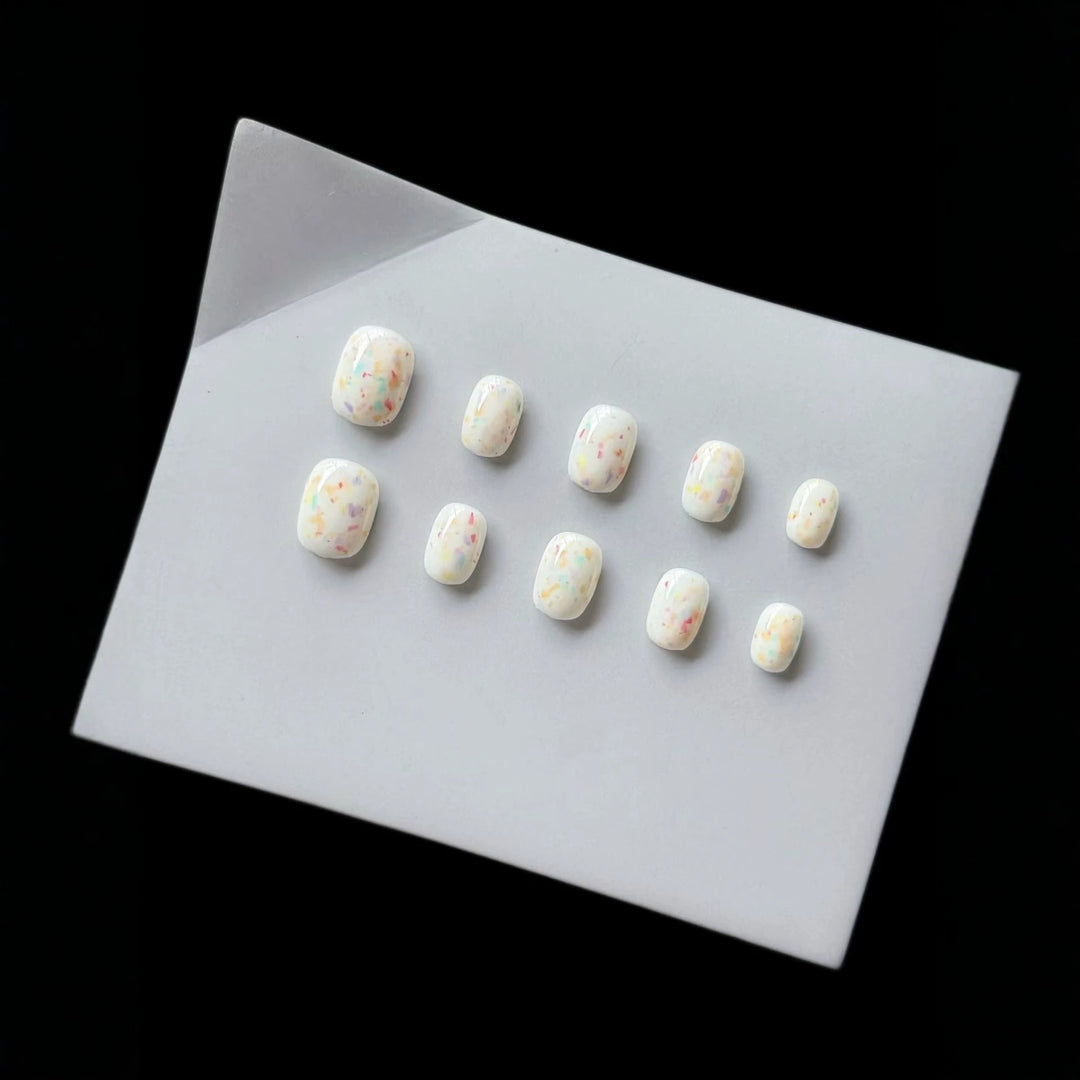 Buntes Premium Press-On Nail Art Set