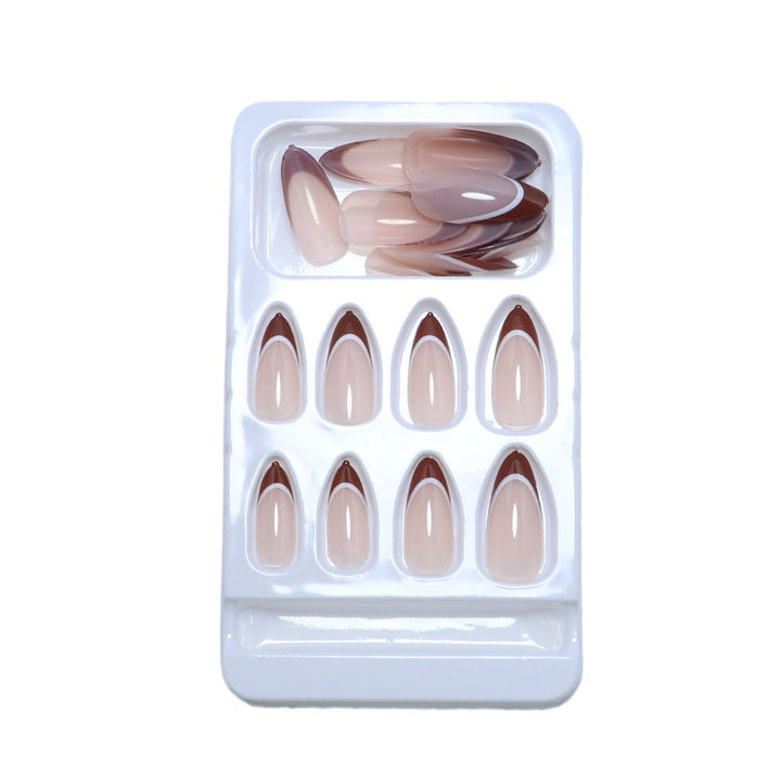 Premium natürliche Finish Press-On Nagelspitzen Karnz