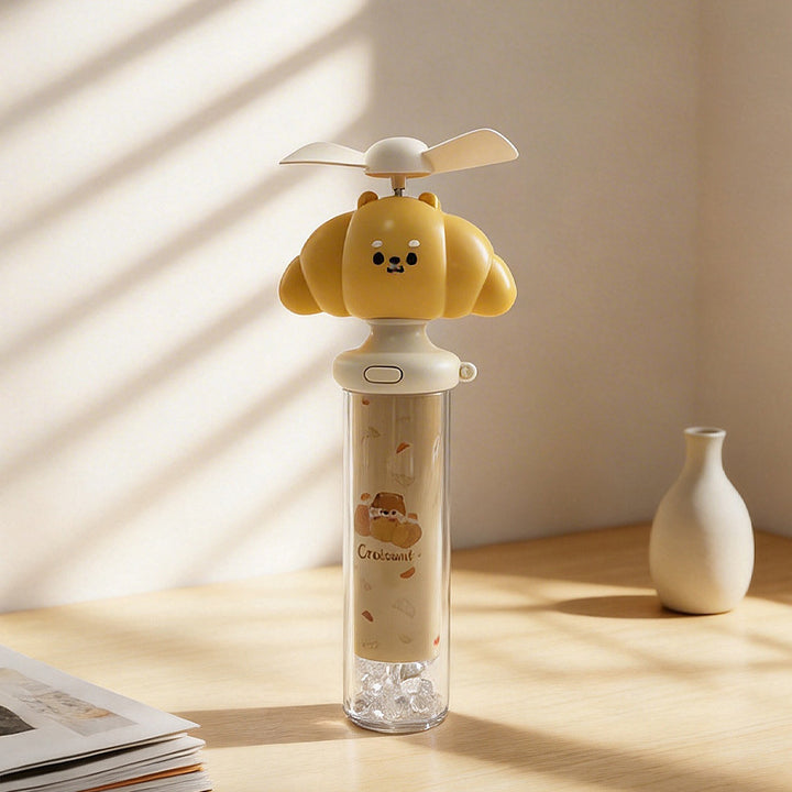 Damen kreativer tragbarer Mini-Ventilator mit Katzenmotiv Karnz