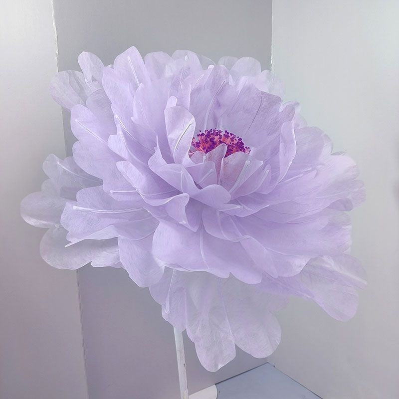 Dekorative Papierblumen-Skulptur