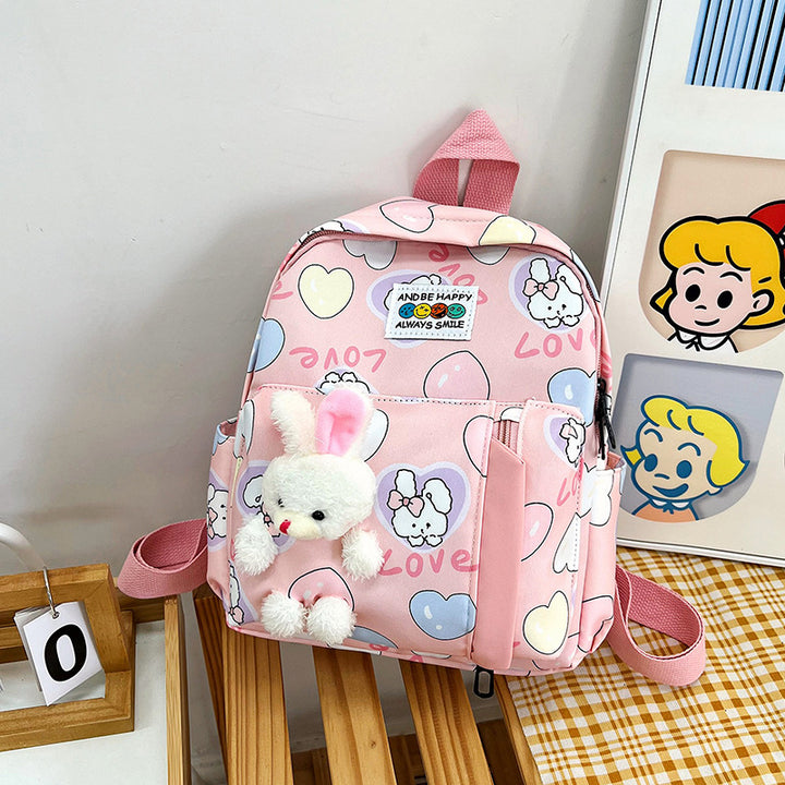 Süßes Plüsch-Hase-Themen Mini-Rucksack Karnz