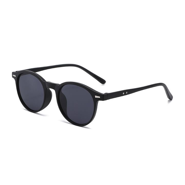 Stylische Runde Rahmen Sonnenbrille Karnz