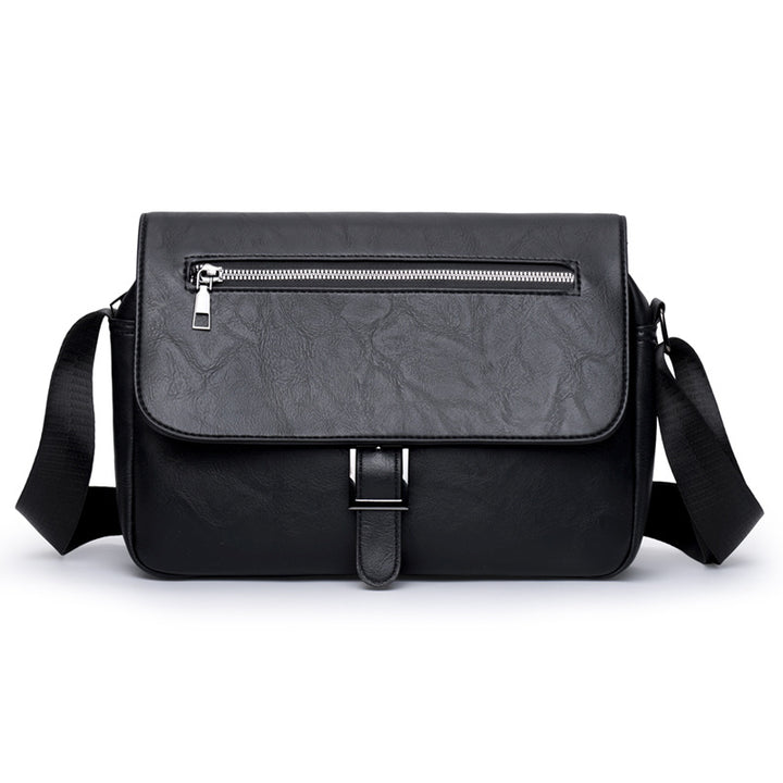 Stilvolle Leder Messenger Bag