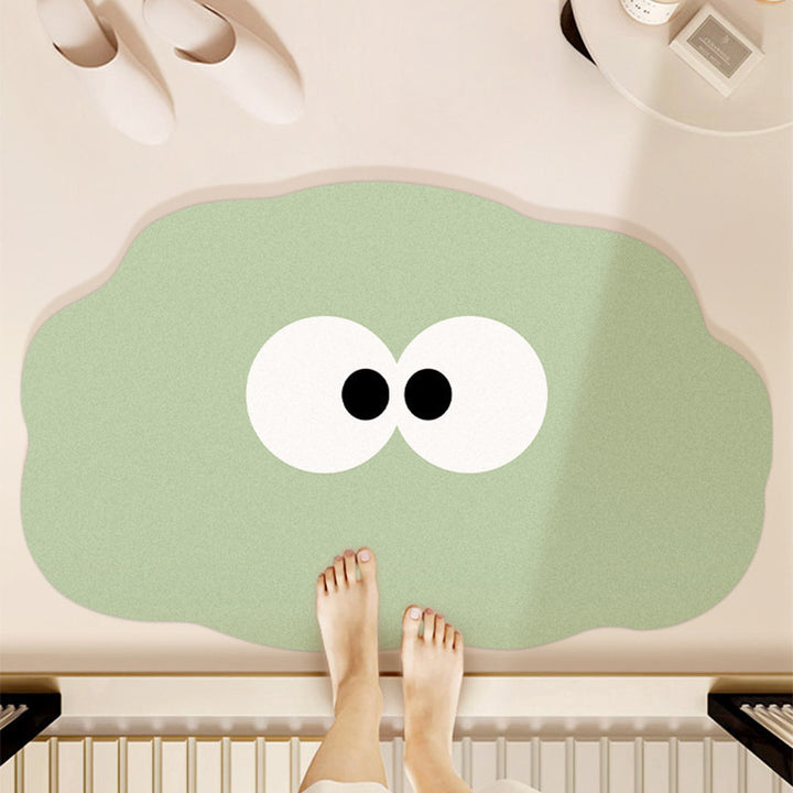 Verspielt Cartoon Blob Badevorleger