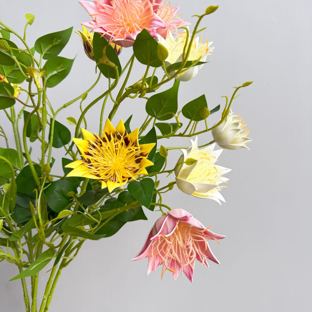 Exotische Flora Anordnung