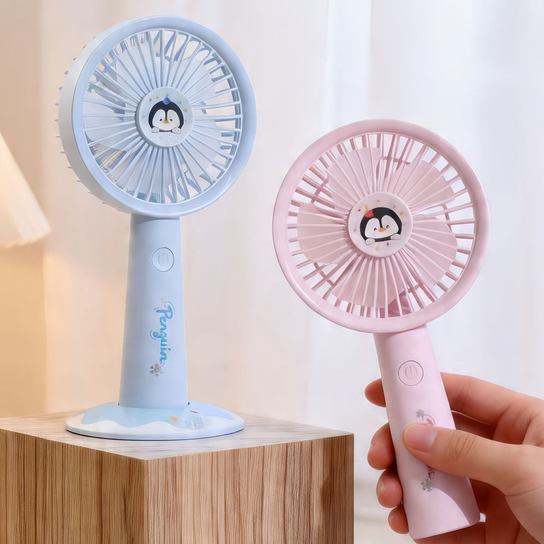 Damen Tragbarer USB Ventilator mit einfacher Bedienung und flexibler Neigung Karnz