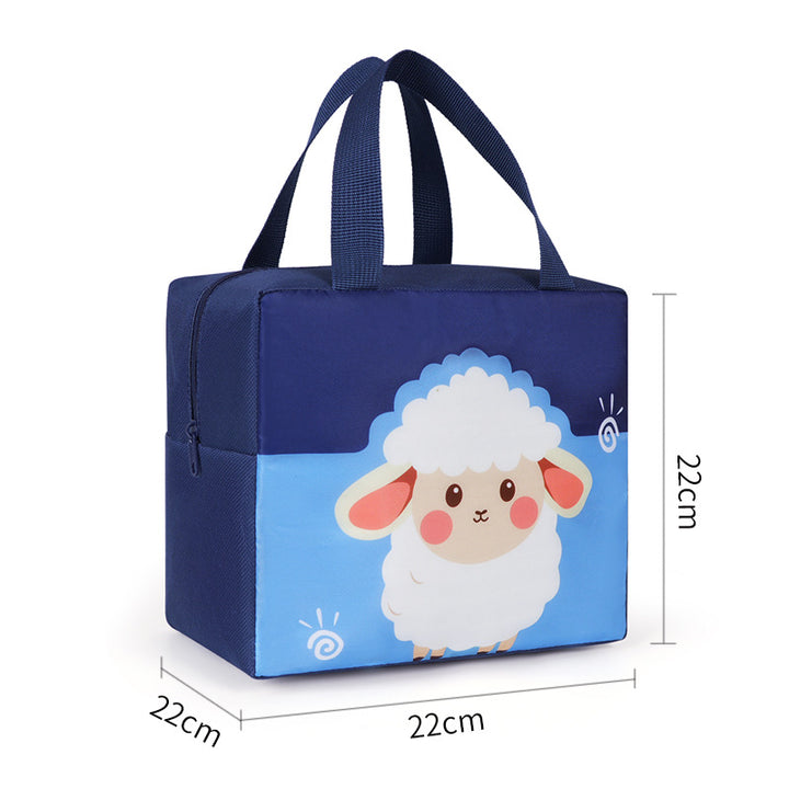 Liebenswerte Schaf-Themen Isolierte Lunch Tasche Karnz