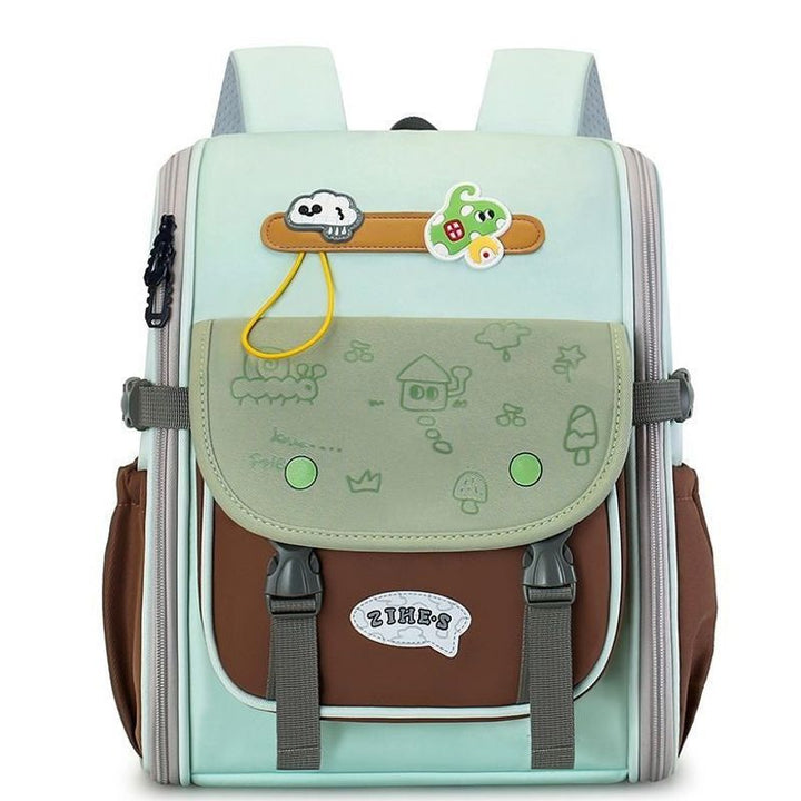 Süßer Cartoon-Charakter Schulrucksack Karnz