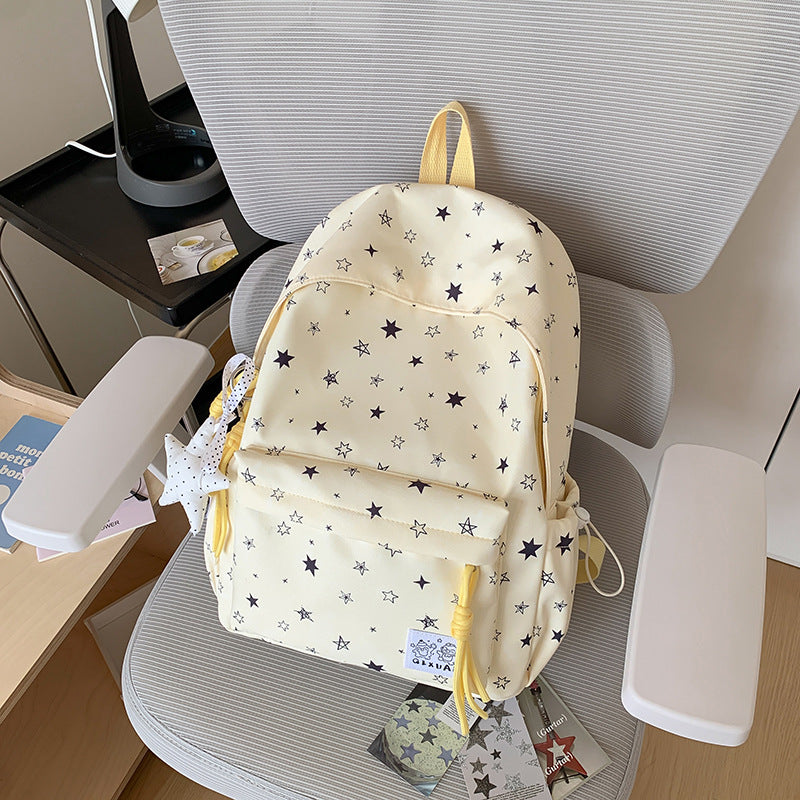 Fun Sternenmuster Rucksack Karnz