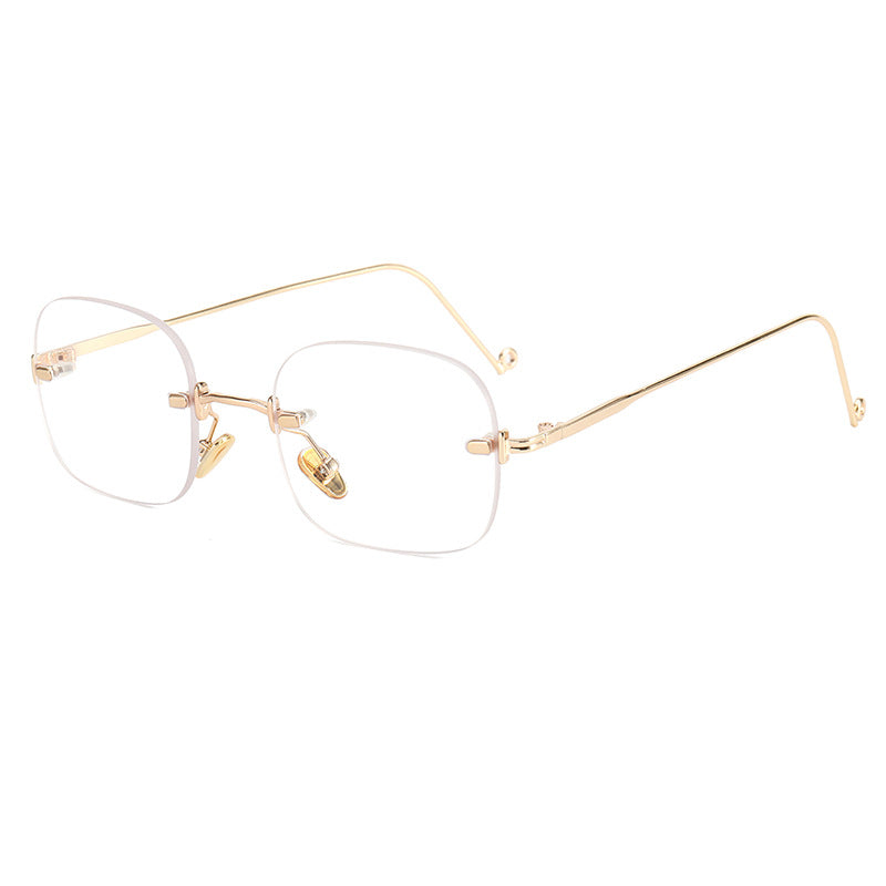 Damen elegante geometrische Brille Karnz
