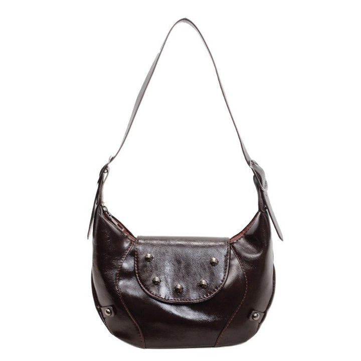 Stylische Leder Hobo Tasche Karnz