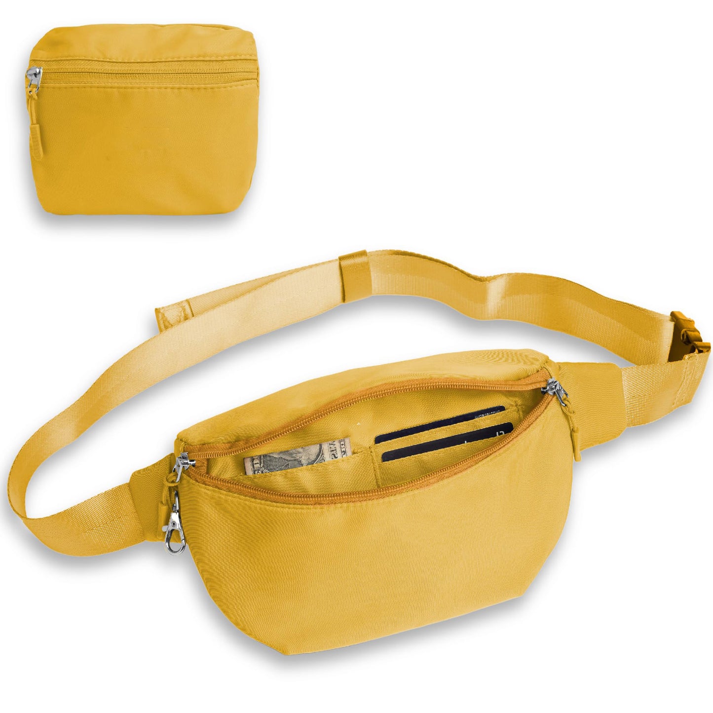 Unisex praktische Bauchtasche mit mehreren Fächern Karnz