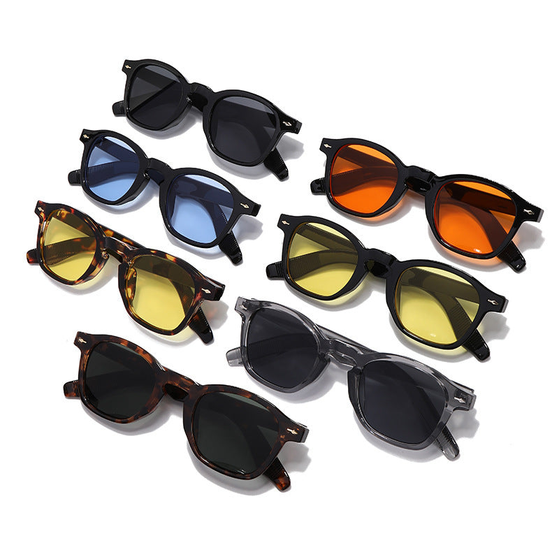 Vintage-inspirierte Schildpatt-Sonnenbrille Karnz