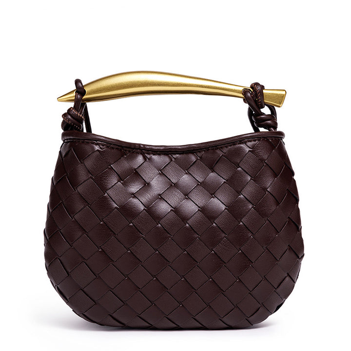 Stilvolle geflochtene Handtasche Karnz