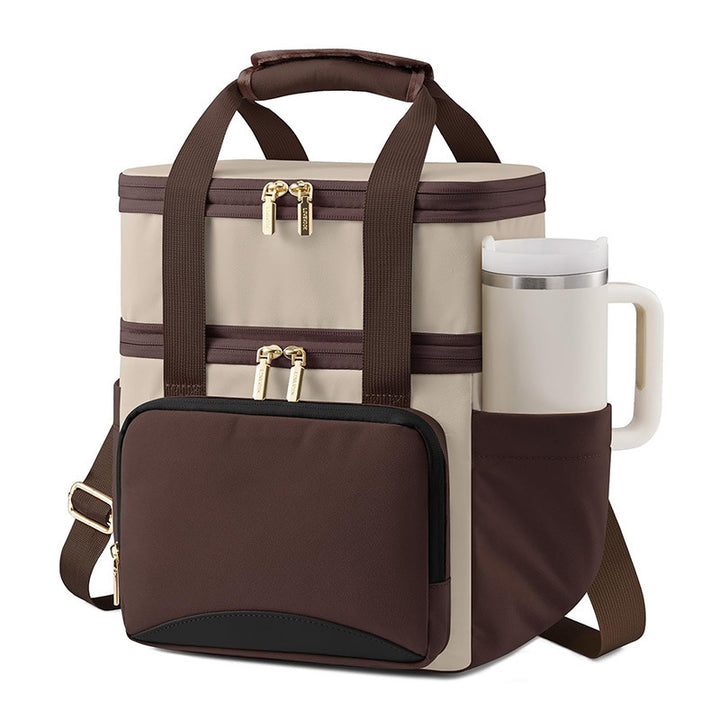Isolierte Lunch-Tasche mit Mehreren Fächern Karnz