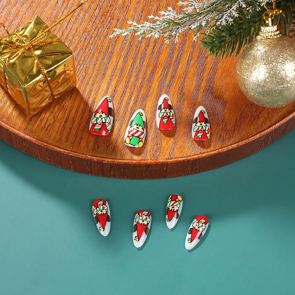 Kreative Weihnachts-Nagelkunst Karnz