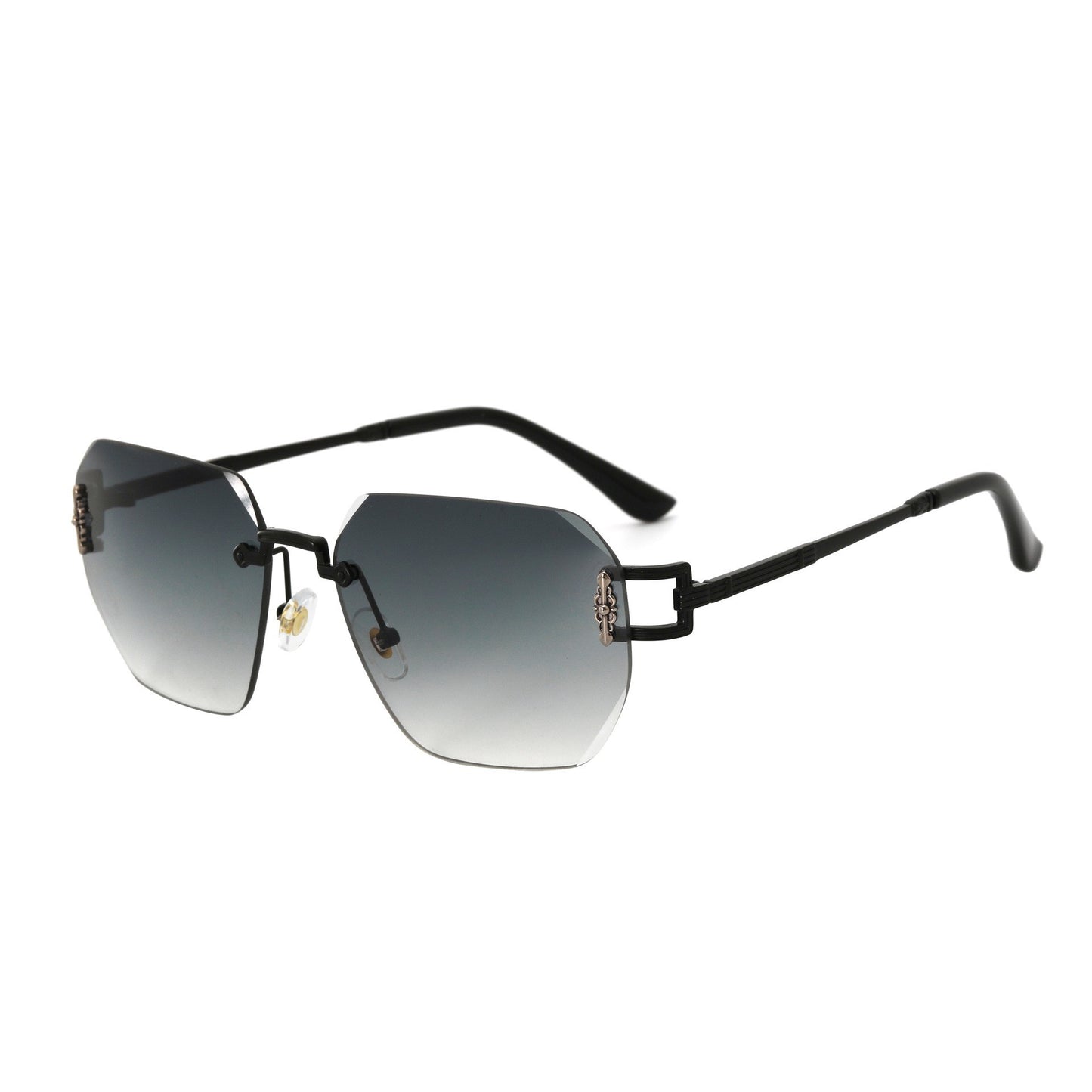 Damen Designer-Sonnenbrille im modernen, geometrischen Design Karnz