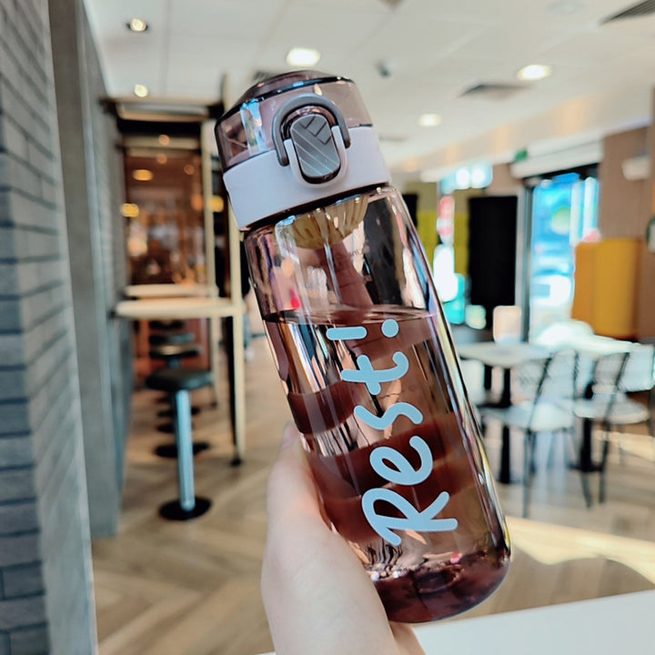 Damen Ergonomische Wasserflasche für Fitness Karnz
