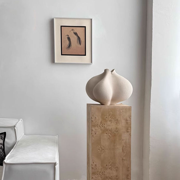 Organisch geformte dekorative Vase