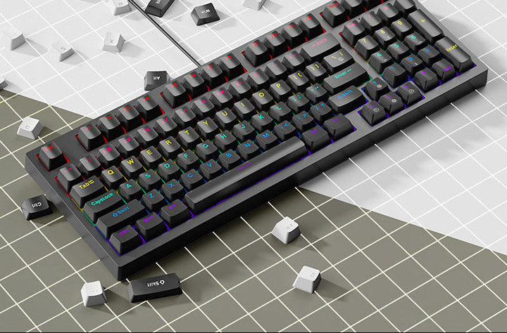 RGB Mechanical Gaming Tastatur mit Hot-Swap-Schaltern Karnz
