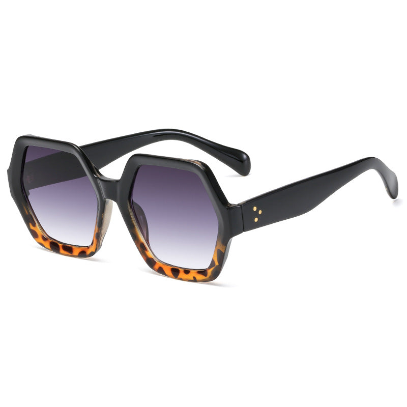 Damen geometrische Lesebrille im markanten Wabenrahmen-Design Karnz