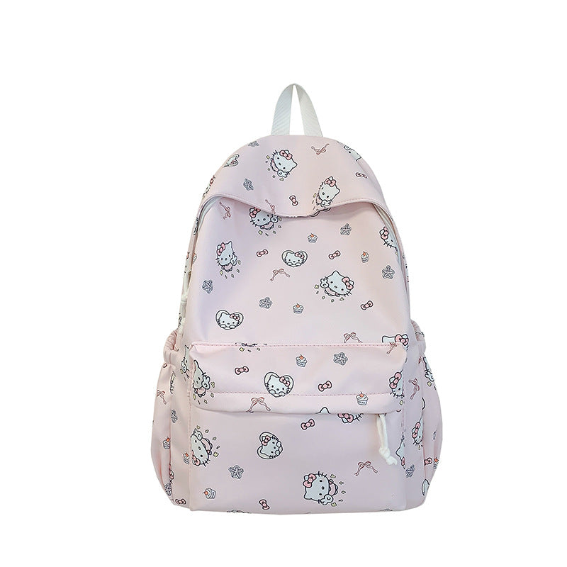 Niedlicher Cartoon-Charakter Druck Rucksack