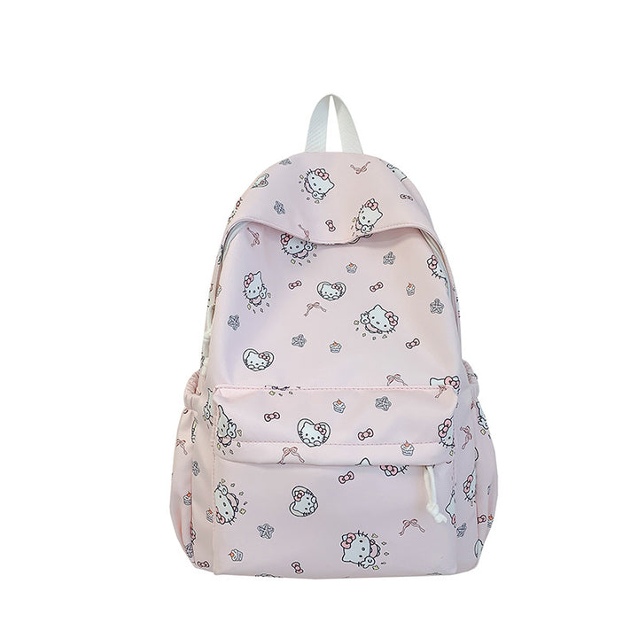 Niedlicher Cartoon-Charakter Druck Rucksack