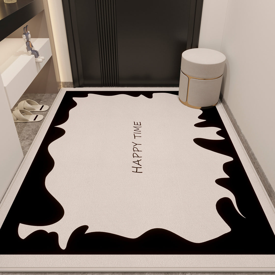 Inspirierender Text Eingangsbereich Matte