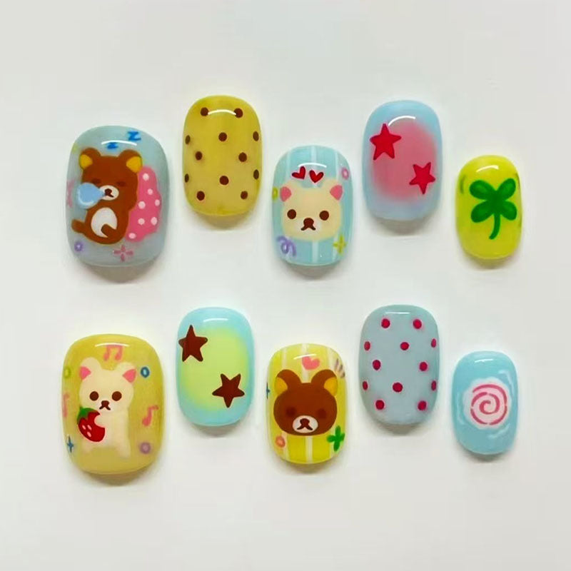 Verspieltes Künstlerisches Nagelkunst Design Set Karnz