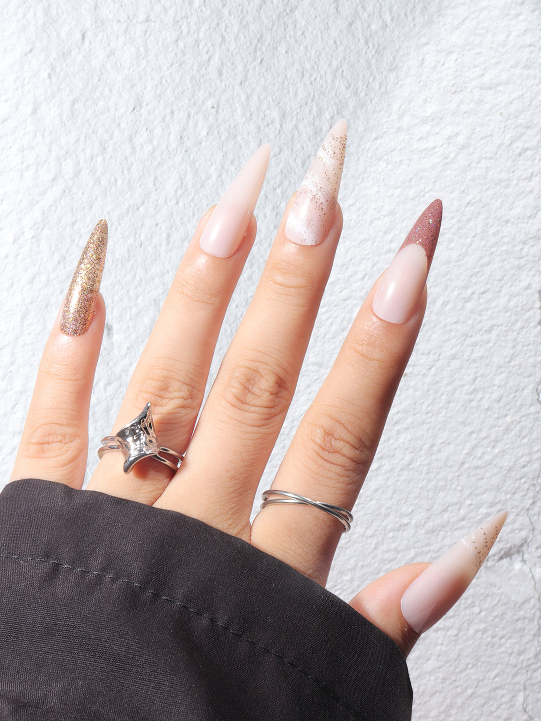 Stiletto-Nagelverlängerungs-Kit Karnz