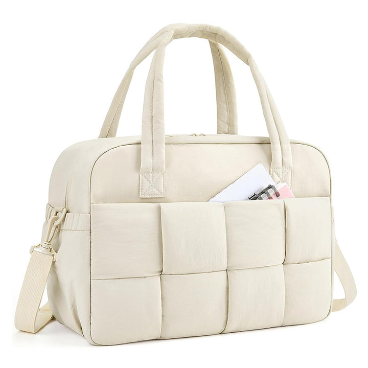 Multifunktionale Reisetasche mit Gepolstertem Innenraum und Abnehmbaren Schulterriemen Karnz
