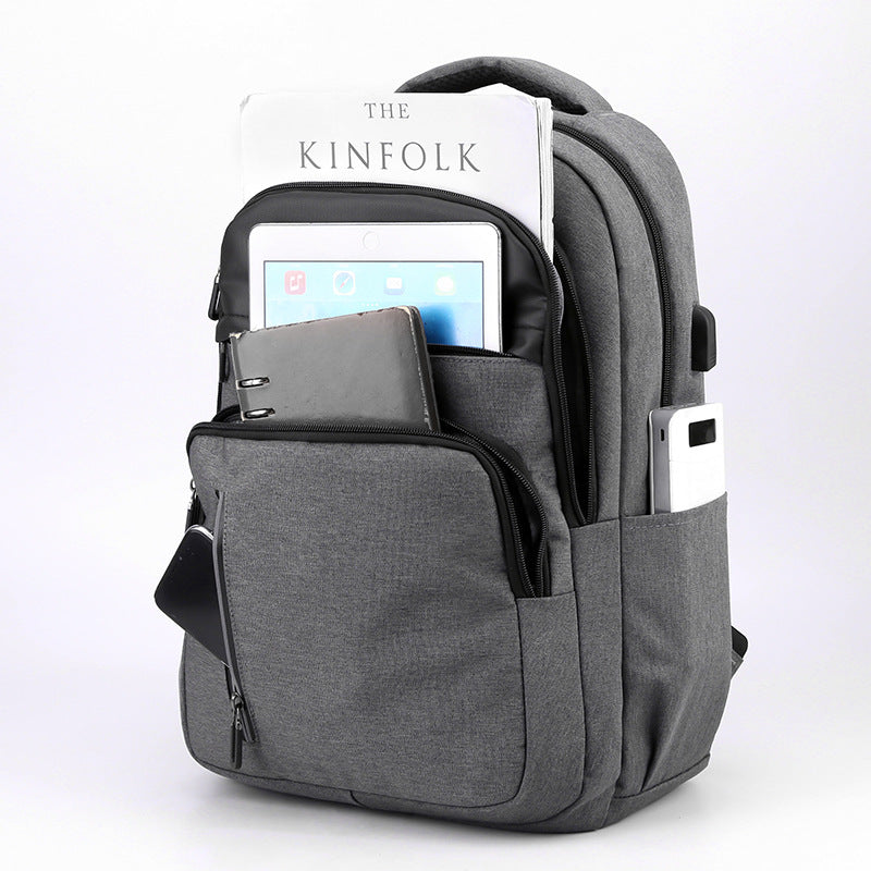 Moderner Laptop-Rucksack mit Mehreren Fächern Karnz