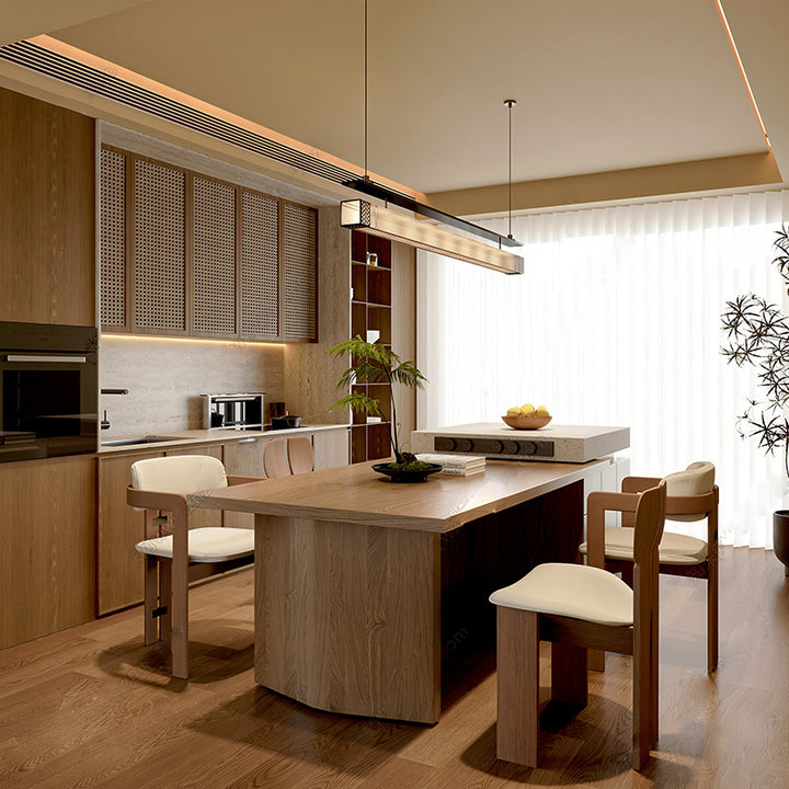 Moderne lineare Pendelleuchte