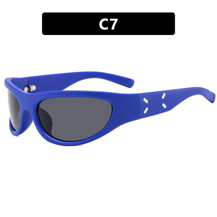 Damen Sportsonnenbrille mit ergonomischem Design und polarisierten Gläsern Karnz