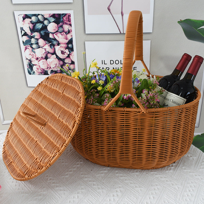 Artisan Woven Picknickkorb Karnz