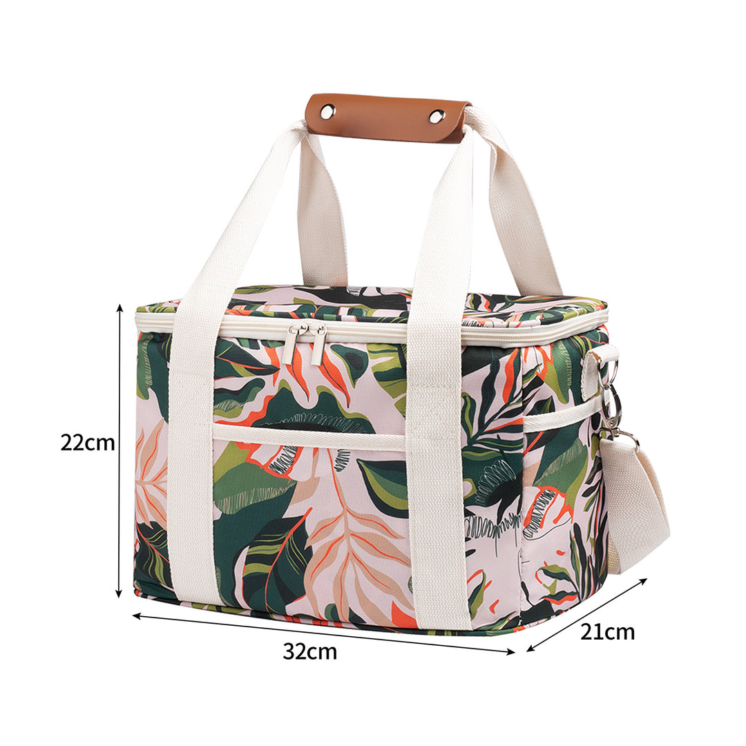 Isolierte Blumenmuster Lunch Kühltasche